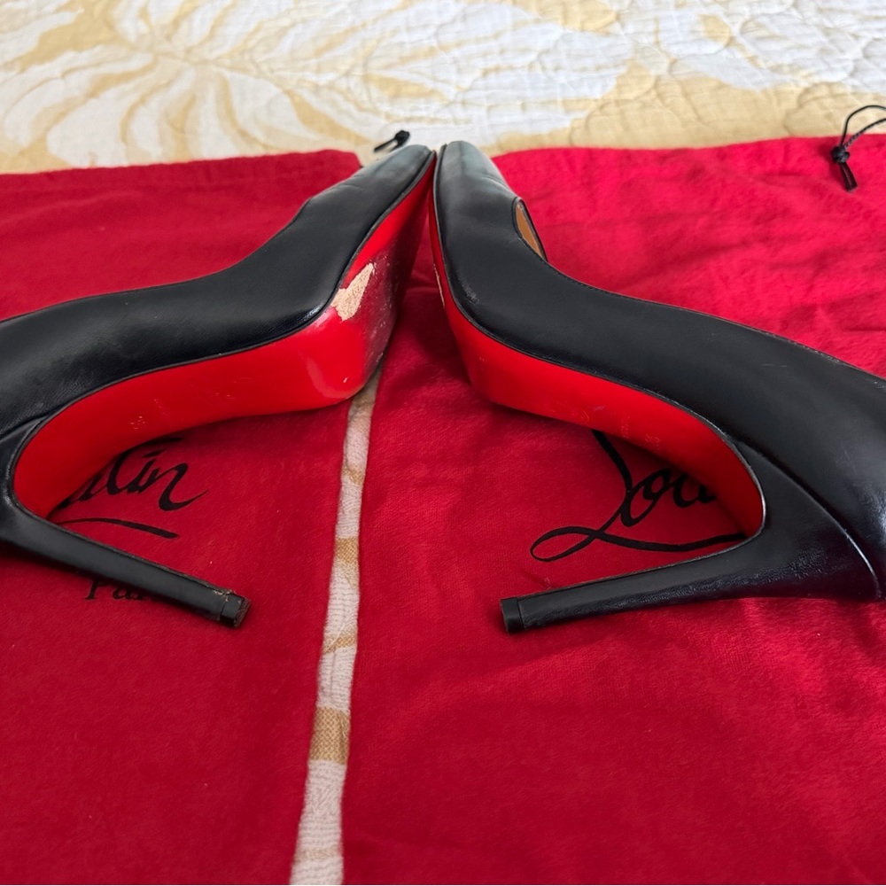 Christian Louboutin Black Heels - Picture 7 of 8